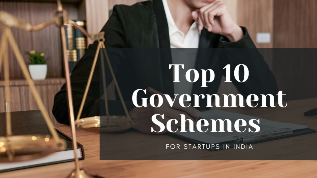 Government Schemes for Startups in India